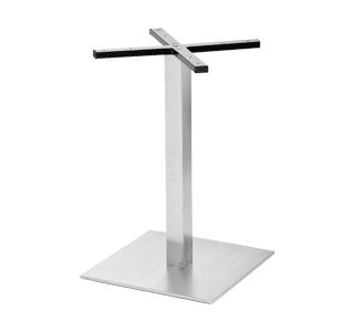 table base 50, commercial, stainless steel, hospitality